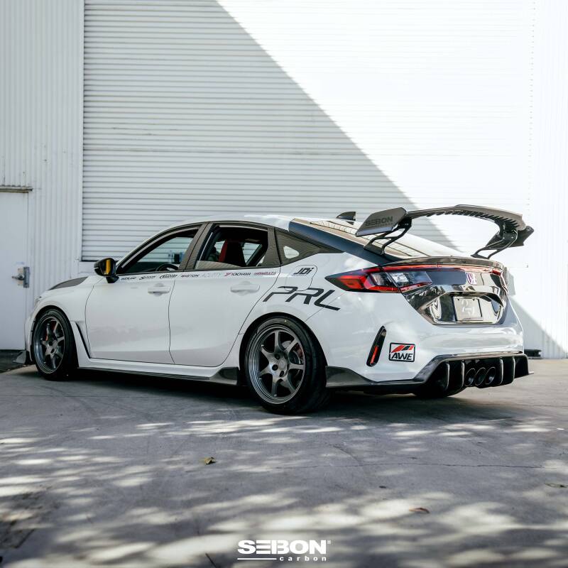 Seibon 23+ Honda Civic Type R MB-Style Carbon Fiber Rear Spoiler