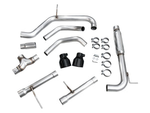 AWE Tuning 22-25 Volkswagen Jetta GLI Track Edition Exhaust - Diamond Black Tips