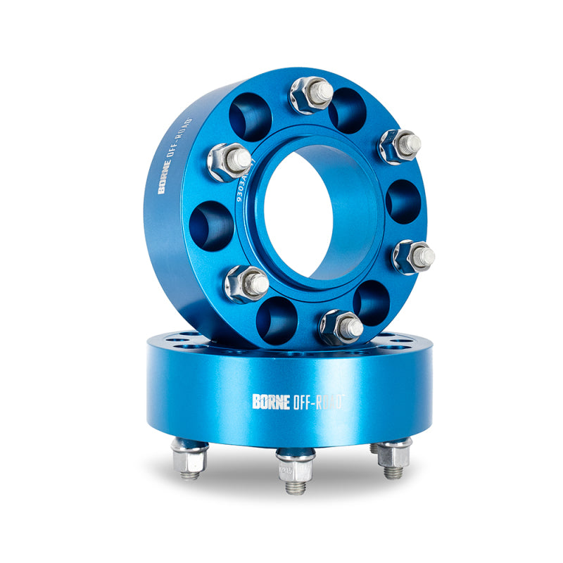 Mishimoto Wheel Spacers - 6x135 - 87.1 - 38 - M14 - Blue