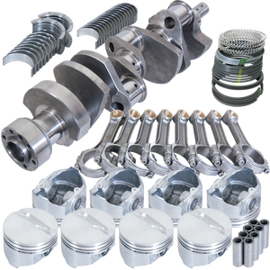 Eagle Chevy LT1350 1Pc 3.750in Crank 5.700in I-Beam Rods -7cc 4.000in Pistons Rotating Assembly