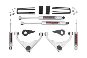 Rough Country 3 Inch Lift Kit | Chevy/GMC Sierra/Silverado 2500 HD Suburban/Yukon XL 2500 (01-10)