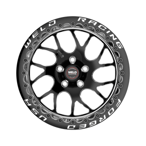 Weld S78 Beadlock 15x10/5x120/7.5 BS/3.18 HB - Black Center - Polished Shell - Black SBL MT Wheel