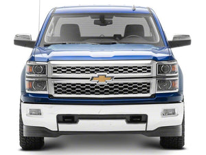 Raxiom 14-15 Chevrolet Silverado 1500 OE Projector Headlights/Chrome Trim- Black- Clear Lens