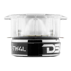 DS18 4.5in Super Bullet Tweeter 280 Watts RMS 1.75in Titanium Vc 4 ohm RGB LED Lights