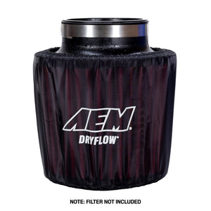 AEM Air Filter Wrap 6 in Base 5 1/4 in Top 5 in Tall