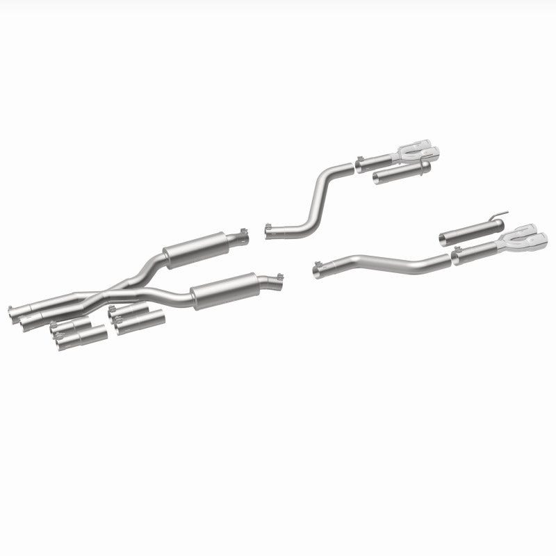 MagnaFlow 2017+ Dodge Challenger 409 SS Polished 3in Quad Tips Cat-Back Exhaust