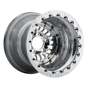 Weld RPM 16x16 / 5x4.75 / 5 BS - Polished Center - Polished Shell - Non-BL Wheel