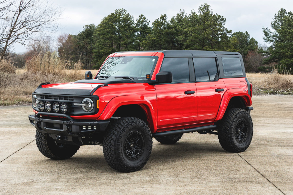 Rough Country Nerf Steps 3-Inch Tube | 4-Door | Ford Bronco 4WD (2021-2026)