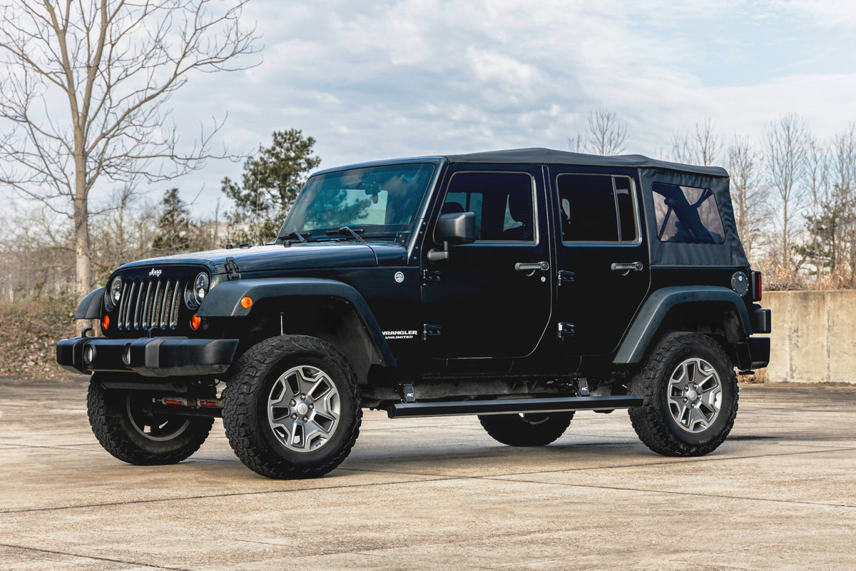 Rough Country Power Running Boards 4 Door | Jeep Wrangler Unlimited 2WD/4WD (2007-2018)