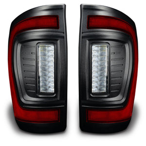 Oracle Lighting 16-23 Gen 3 Toyota Tacoma Black Series Flush Style LED Tail Lights