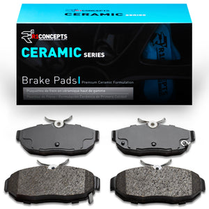 R1 12-14 Ford Mustang Rear Ceramic Brake Pads
