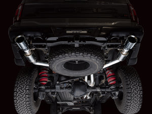 AWE Tuning Gen 3 Raptor R SwitchPath Exhaust - Chrome Silver Tips