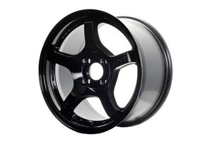 Gram Lights 57CR 18x7.5 +40 5x100 Glossy Black Wheel
