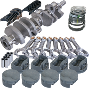 Eagle Ford 289/302 3.250in Crank 5.400in I-Beam Rods -6cc Flat Top 4.040in Pistons Rotating Assembly