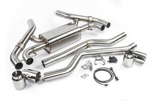 Dinan 20-24 BMW M340i/M440i (G20/G22/G23/G26) Free Flow Axleback Exhaust System - Polished Tips