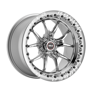 Weld S85 Beadlock 17x10/5x120/7.2 BS/3.18 HB-Polished Center-Polished Shell-Polished SBL Wheel
