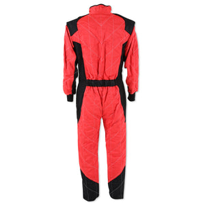 RaceQuip Red Chevron-5 Suit SFI-5 - Medium Tall