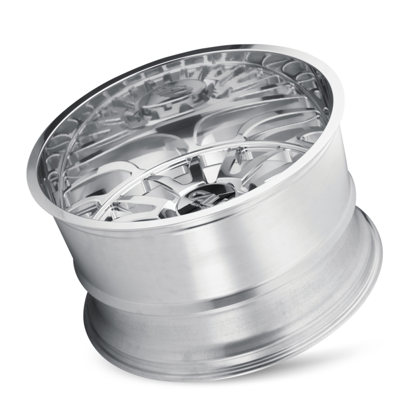 Cali Off-Road 9110 Summit 22x12 / 8x170 BP / -51mm Offset / 125.2mm Hub Polished Wheel