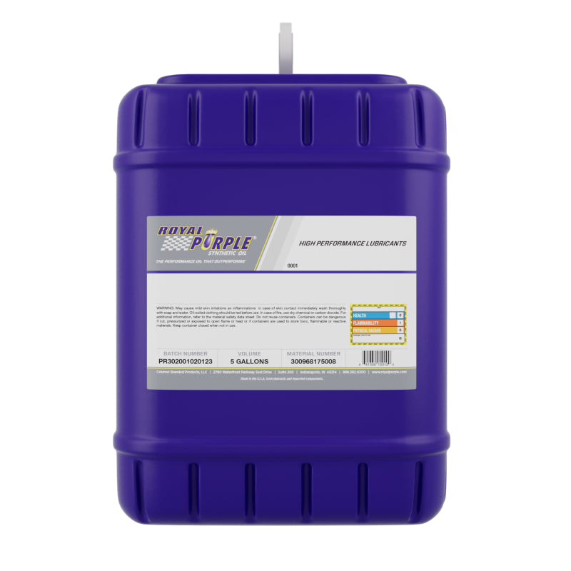 Royal Purple XPR Synthetic Extreme Performance 20W50 Racing Oil - 5 Gallon