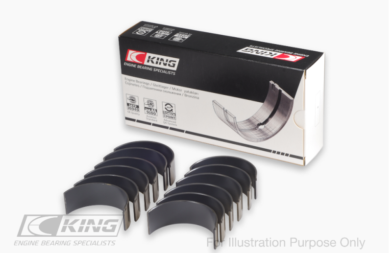 King Engine Bearings Ford Ecoboost 2.7L V6 (Size 0.25) Connecting Rod Bearing Set