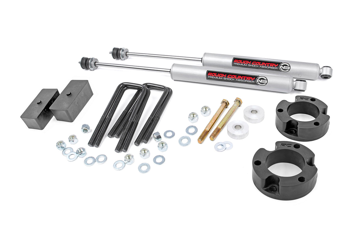 Rough Country 3 Inch Lift Kit | Toyota Tacoma 2WD/4WD (2005-2023)