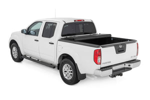 Rough Country Hard Tri-Fold Flip Up Bed Cover 5' Bed | Nissan Frontier 2WD/4WD (05-21)