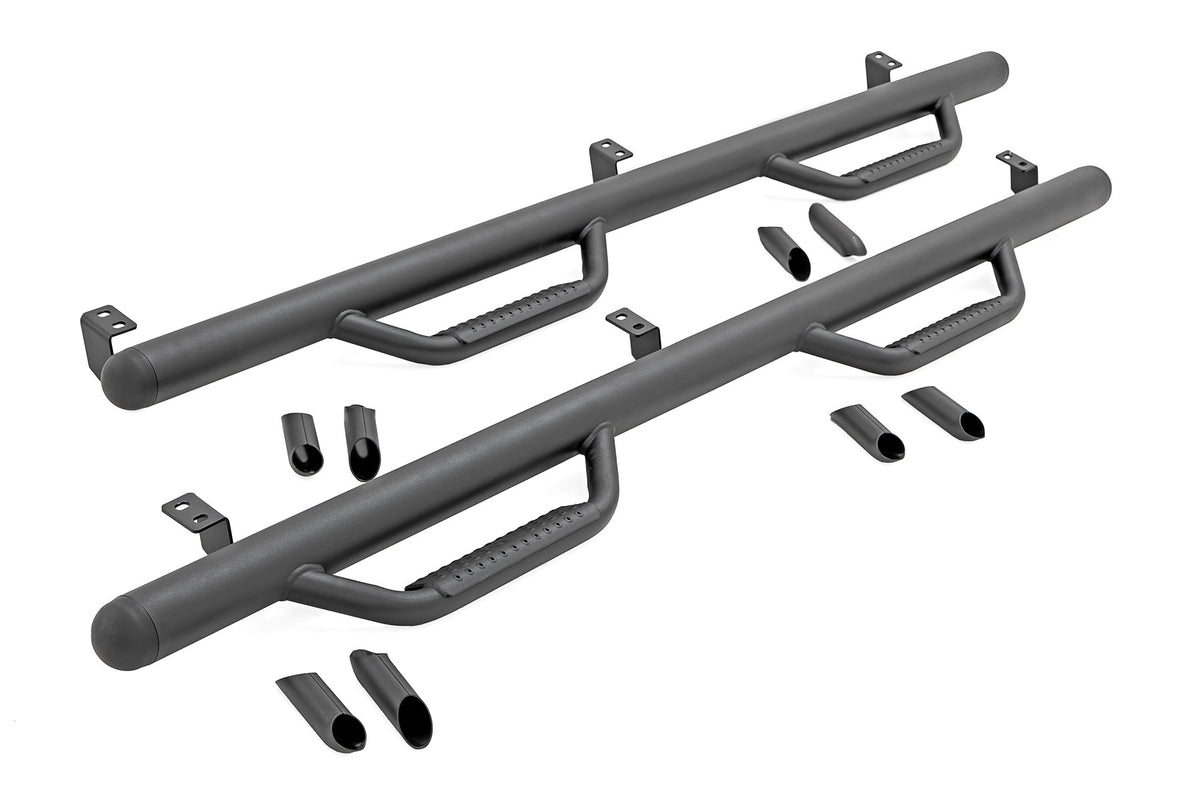 Rough Country Nerf Steps Cab Length | Crew Cab | 5' Bed | Toyota Tacoma 2WD/4WD (05-23)