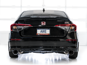 AWE Tuning 22+ Honda Civic Si/Acura Integra Track Edition Cat-Back Exhaust - Dual Chrome Silver Tips