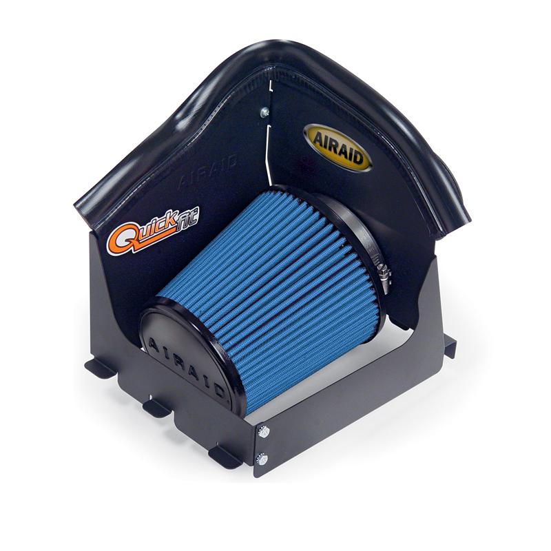Airaid 08-10 Ford F-250/350 5.4L V8/6.8L V10 CAD Intake System w/o Tube (Oiled / Red Media)