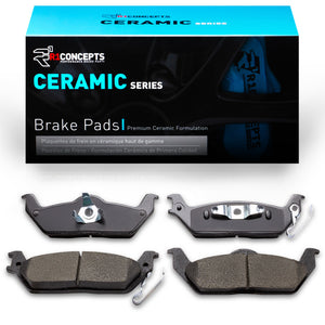 R1 04-11 Ford F-150 RWD Rear R1 Ceramic Brake Pads