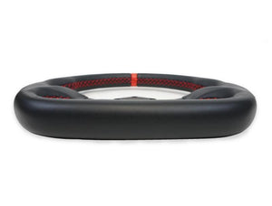 PRP Comp R Leather Steering Wheel - Red