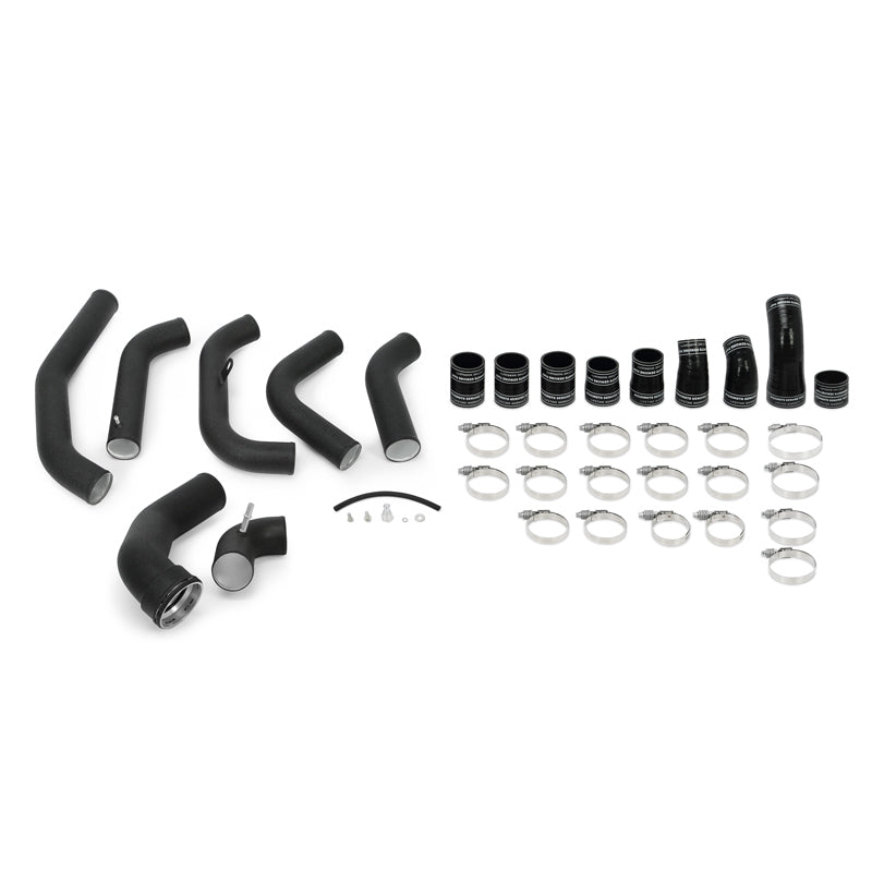 Mishimoto 15-16 Ford F-150 3.5L EcoBoost I/C Pipe Kit - Wrinkle Black