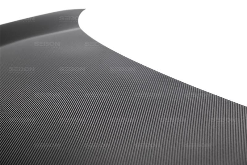 Seibon 2016-2021 Honda Civic Coupe/Sedan/Hatchback OEM Style Carbon Fiber Hood