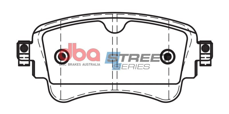 DBA 17-20 Audi A4 Street Series Rear Brake Pads