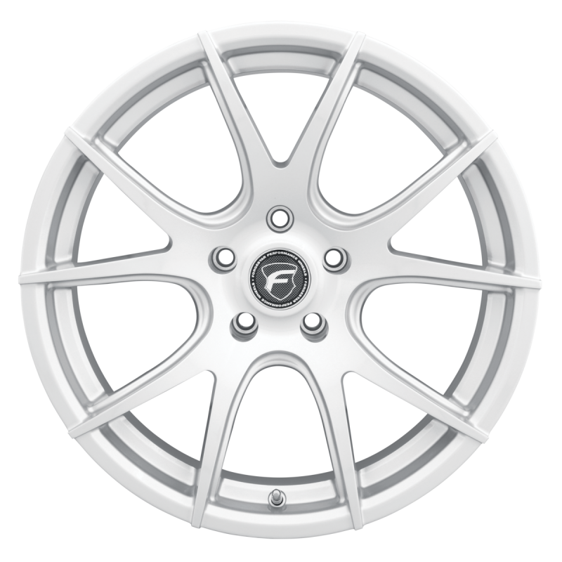 Forgestar CF5V 20x10 / 5x114.3 / ET30 / 66.1 HB - Gloss Silver - Non-BL Wheel