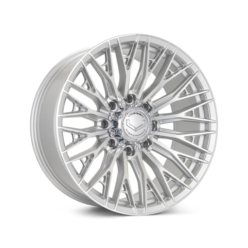 Vossen HFX-6 22x10 - 6x139.7 - ET-18 - Super Deep - 106.1 - Silver Polished Wheel