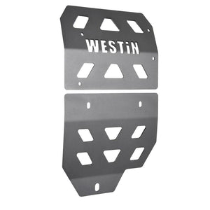 Westin 18-22 Jeep Wrangler JL Transmission Pan Skid Plate - Textured Black