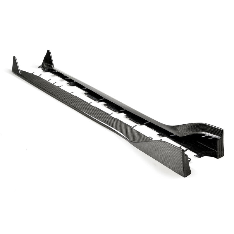 Seibon 2020-2026 Toyota GR Supra MB-Style Carbon Fiber Side Skirt