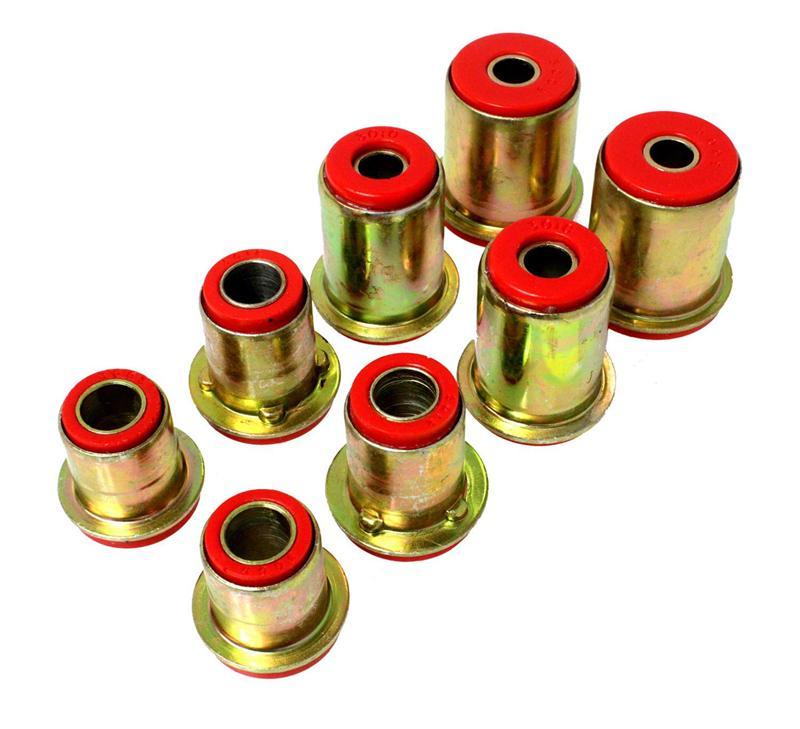 Energy Suspension 86-88 Toyota 4 Runner/PickUp Red Front Control Arm Bushing Set (Lowers ONLY)