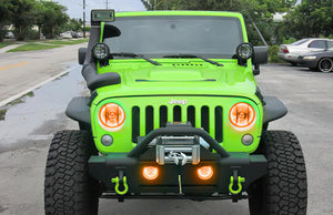 Oracle Jeep Wrangler 07-17 Halo Kit - ColorSHIFT