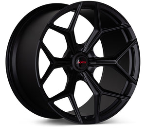 Vossen x Novitec NL4-5L 20x9in - 5x112 BP - ET36 - Satin Black Lamborghini Huracan Front Wheel