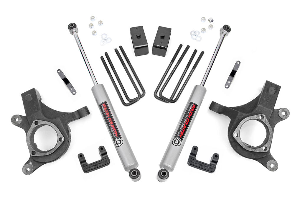 Rough Country 5 Inch Lift Kit | Chevy Silverado & GMC Sierra 1500 2WD (2007-2013) - Kit 10830