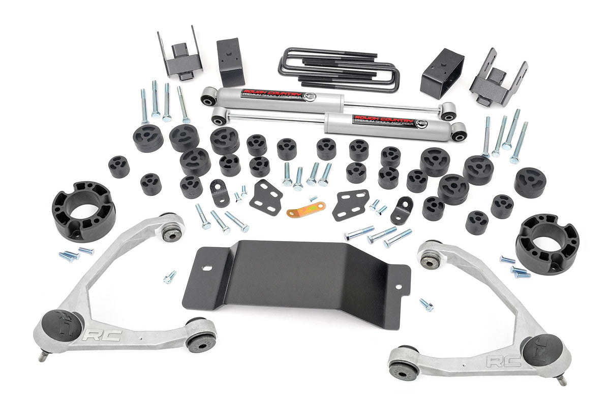 Rough Country 4.75 Inch Lift Kit Combo | Chevy/GMC 1500 4WD (07-13)