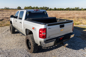 Rough Country Hard Tri-Fold Flip Up Cover | Chevy/GMC 1500 (07-13)