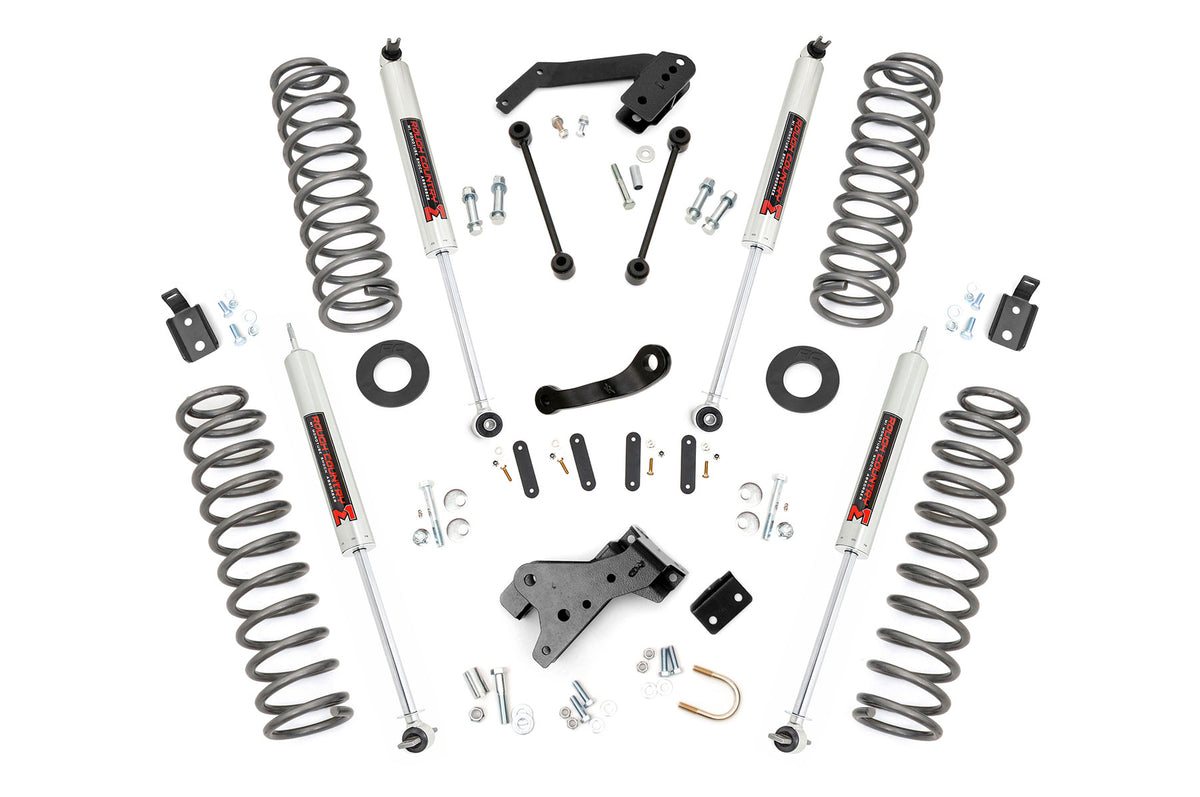 Rough Country 4 Inch Lift Kit 2-Door | Jeep Wrangler JK 4WD (2007-2018) - Kit 68230