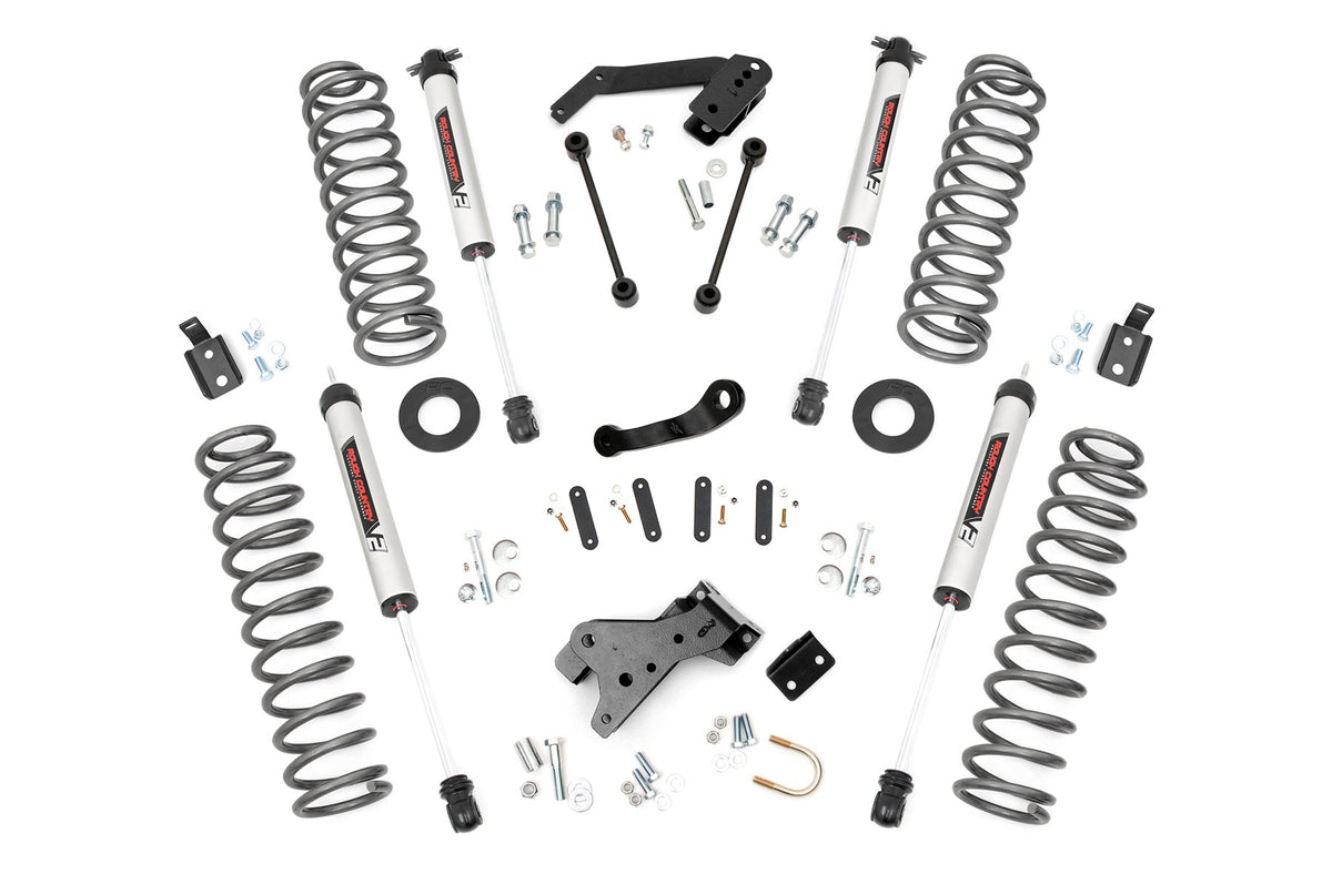 Rough Country 4 Inch Lift Kit 4-Door | Jeep Wrangler JK 2WD/4WD (2007-2018)