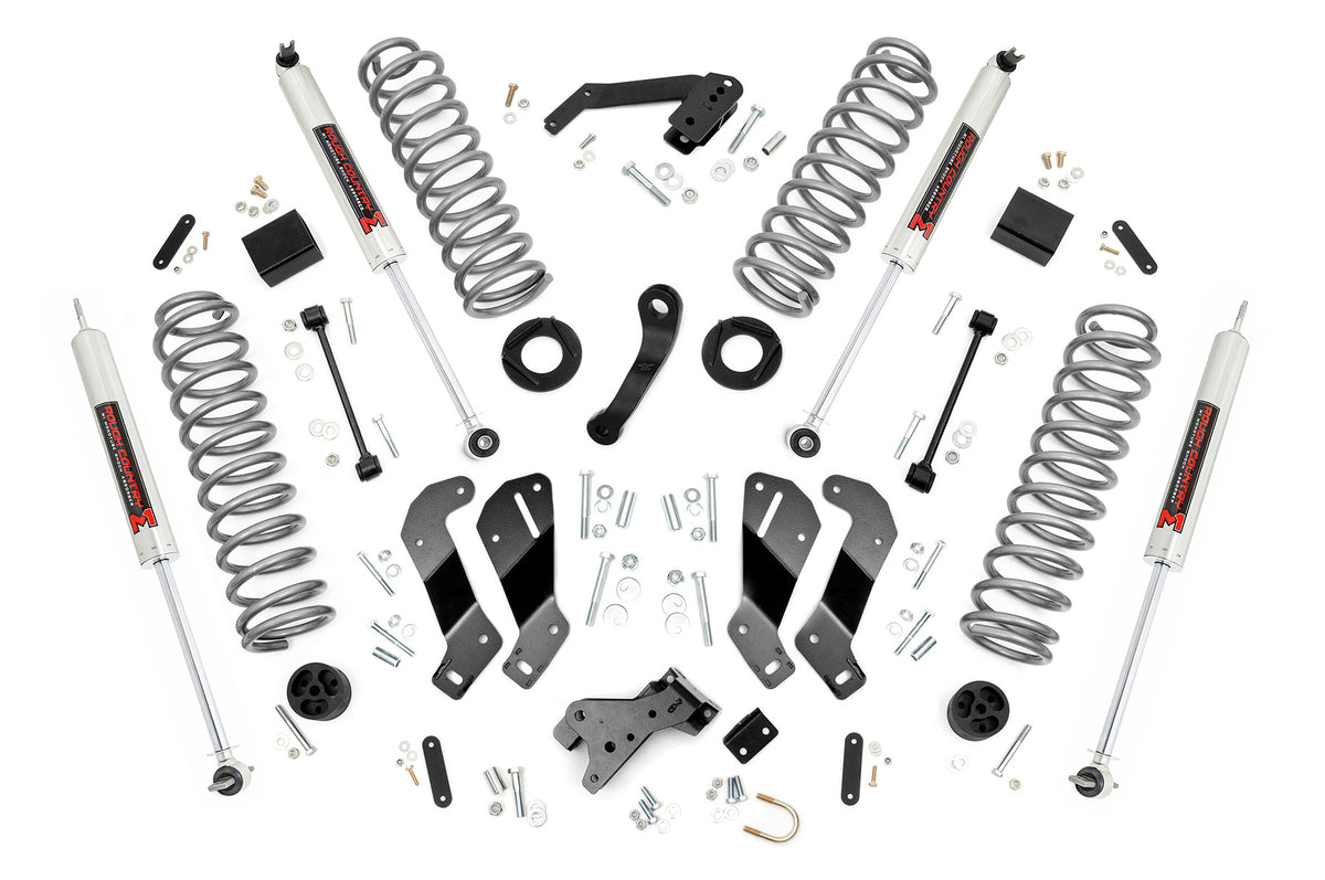 Rough Country 3.5 Inch Lift Kit 2-Door | Jeep Wrangler JK 4WD (2007-2018)