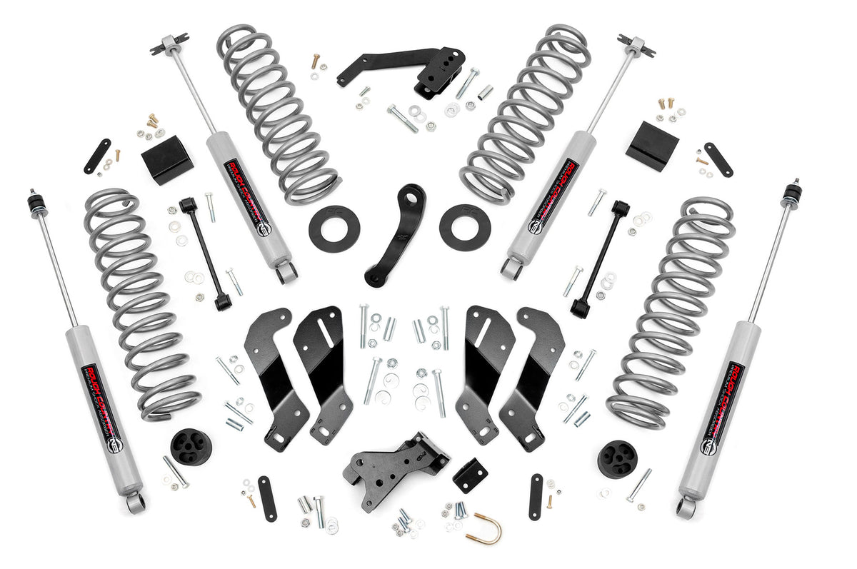 Rough Country 3.5 Inch Lift Kit 2-Door | Jeep Wrangler JK 4WD (2007-2018)