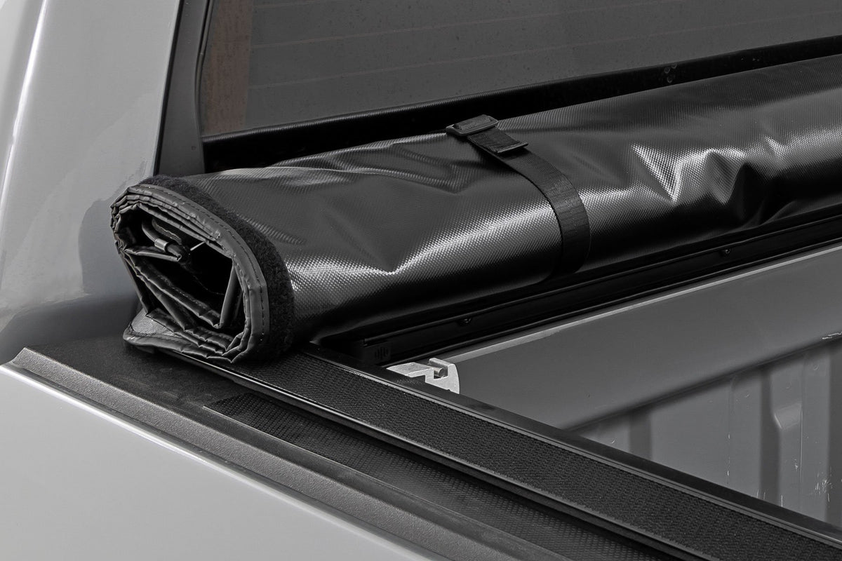 Rough Country Soft Roll Up Bed Cover | Toyota Tundra 2WD/4WD (2007-2021)