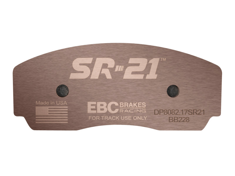 EBC Racing 01-02 AC Cobra 3.5TT SR-21 Sintered Race Front/Rear Brake Pads